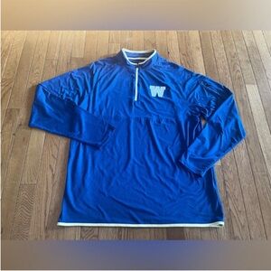 New Era Winnipeg Blue Bomber Men’s XL long sleeve shirt with zipper . So soft !